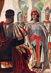 Zenobia i Aurelians nærvær af Tancredi Scarpelli
