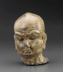 Leder af en Luohan, ca. 700-750