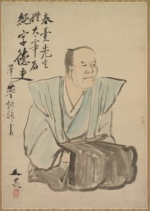 Imaginært portræt af Shundai Dazai