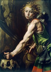 David med Goliats hoved
