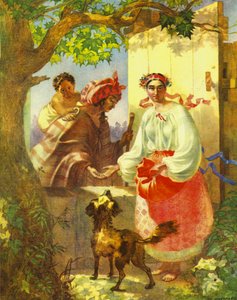 Sigøjner-spåkone af Taras Shevchenko