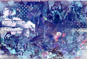 Get Royal, 2015 (Collage på lærred)