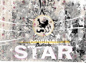 Original Star, 2018 (Collage på lærred) af Teis Albers