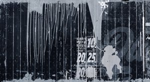 Poodle Doodle, 2015 (Collage på lærred) af Teis Albers