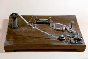 Det metalliske støv Coherer Marconi af Temistocle Calzecchi Onesti