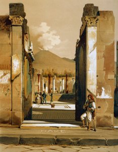 Udsigt over House of Faun i Pompeji