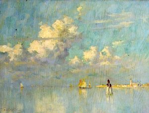 Skyer og stille vand, Venedig