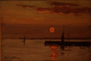 Sundown, Concarneau, Bretagne af Terrick Williams