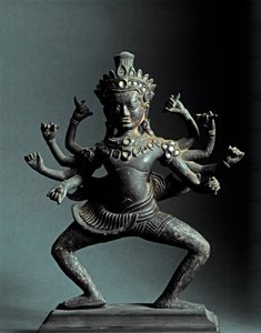 THAI-KUNST: Lokevsara Bodhisattva eller Siva. Lopburi-stil. af Thai School