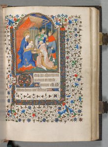 Tidebog (brug af Paris): Fol. 67r, Tilbedelse af de hellige tre konger