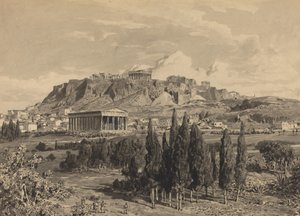 Hefaistos tempel, 1890.