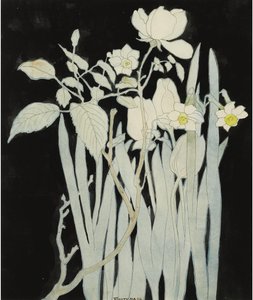Daffodils And Roses.dani af Theo van Hoytema