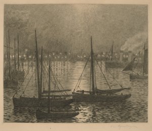 Boulogne af Théo van Rysselberghe