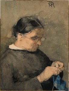 Kunstnerens bedstemor af Théo van Rysselberghe