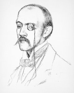 Henri de Régnier af Théo van Rysselberghe