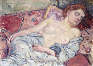 Nude on a Divan; Nu au Divan, 1907dani