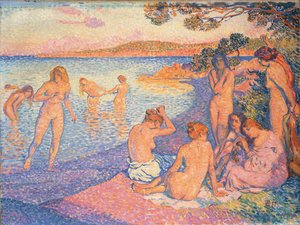 Sunset; L "heure embrasee, 1897dani
