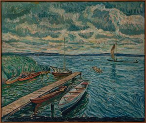 Både på Schwielowsee