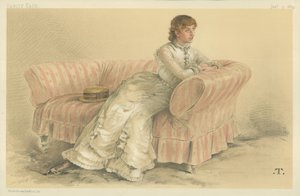 Lady Florence Dixie af Theobald Chartran