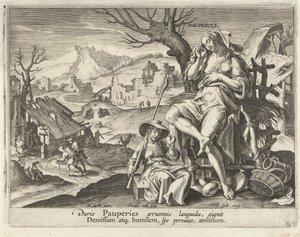 Fattigdom avler ydmyghed Cycle of Human Action (serietitel) Circvlvs Vicissitvdinis Rervm Hvmanarvm (serietitel)