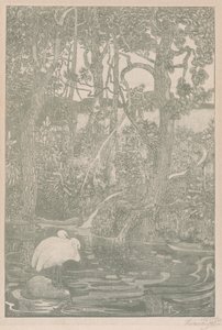 Bosidylle (Woodland Idyll) af Theodoor van Hoijtema