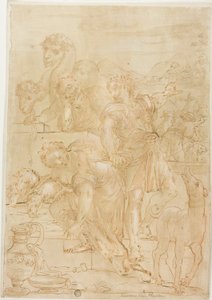 Isaac og Rebecca ved Well af Theodoor van Thulden