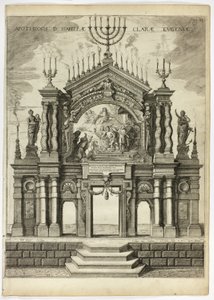 Scene til minde om Isabella Clara Eugenia, plade 24 fra Casperius Gevartius, Triumf-indtog af den mest fredfyldte og ærede kardinal-infante Ferdinand af Theodoor van Thulden