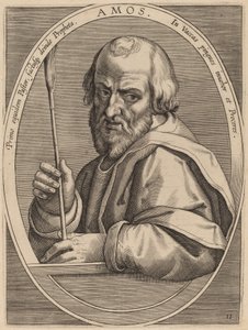Amos af Theodor Galle after Jan van der Straet