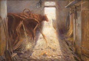 Kostald på øen Saltholm af Theodor Philipsen