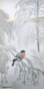 Bullfinch af Theodor Kittelsen