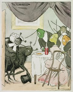 Pinlige familieforhold af Theodor Kittelsen