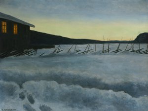 Mit hjem af Theodor Kittelsen