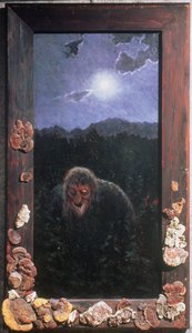 Our House Troll (olie på lærred) af Theodor Kittelsen