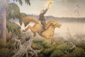 Det Gyldne Horn af Theodor Kittelsen