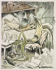 Den litterære influenza af Theodor Kittelsen