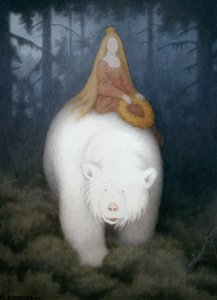 White Bear King Valemon af Theodor Kittelsen