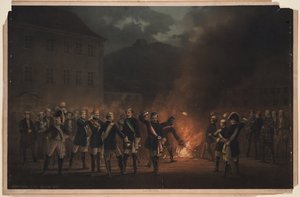 Fakkeltog i Heidelberg den 30. januar 1857, 1857 af Theodor Verhas