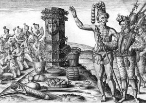 Florida-indianere af Theodor de Bry