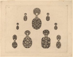 Smykke ornament af Theodor de Bry