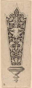 Ornament til knivskaft af Theodor de Bry