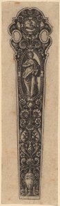 Ornament til knivskaft af Theodor de Bry