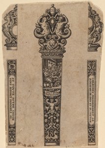 Ornament til knivskaft af Theodor de Bry