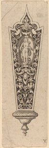 Ornament til knivskaft af Theodor de Bry