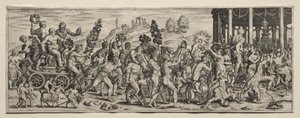 Bacchus triumf af Theodor de Bry