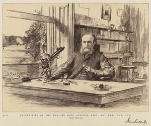Dagens berømtheder, Sir John Lubbock, Baronet, MP, DCL, FRS, LLD