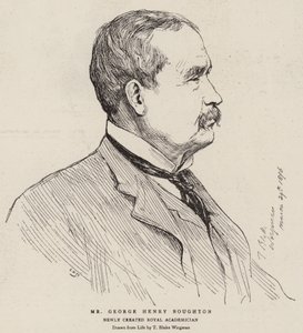 George Henry Boughton af Theodore Blake Wirgman
