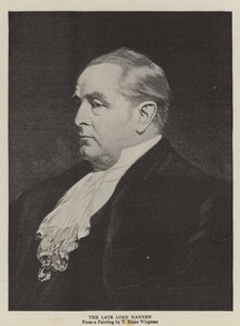 Afdøde Lord Hannen af Theodore Blake Wirgman