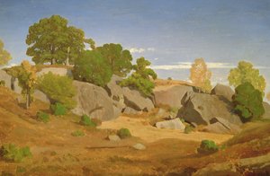 Klipper ved Fontainebleau