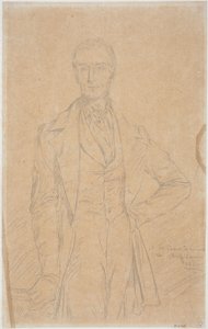 Alphonse de Lamartine af Théodore Chassériau