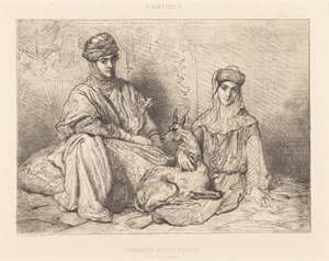 Mauriske kvinder fra Constantine af Théodore Chassériau